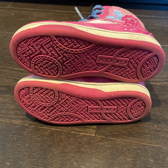 Geox leather high top sneakers size 8 1/2 - Picture 8 of 8